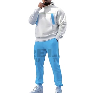 Survêtements de sport pour hommes de qualité supérieure, sur mesure, nouveau design, 100% coton, respirant, coupe ajustée, motif uni pour l'hiver - Product Image 1