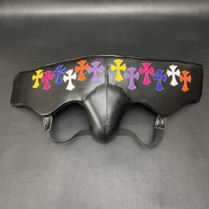 ชุดมวย MMA หนังวัวแท้ พร้อมสายรัดแบบตะขอเกี่ยว ถุงมือหนา 4 ชั้น ซับเหงื่อ บรรจุภัณฑ์แบบกำหนดเอง สำหรับผู้ใหญ่ - Product Image 5