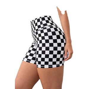 Made to Order Samavia Hot High Waist Colored Wash Running Shorts Women | Breathable 220gsm Spandex Sporty Style - Product Image 2