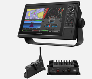 Paquete SHARP GPSMAP 1022 LiveScope Plus con Transductor LVS34 - Sistema Avanzado de Navegación Marítima - Product Image 1