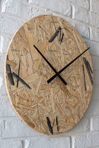 RELOJ DE PARED DE MADERA PERSONALIZADO VERIFTY PARA LA DECORACIÓN ELEGANTE DEL HOGAR Cuerpo de bambú MODERNO con Rosh Natural para ocasiones de boda - Product Image 4