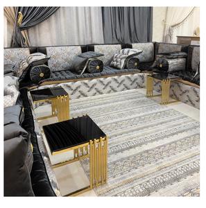 Sofá estilo Majlis árabe, diseño clásico, elegante conjunto para sala de estar, asientos de esquina de lujo, diseño que ahorra espacio - Product Image 1