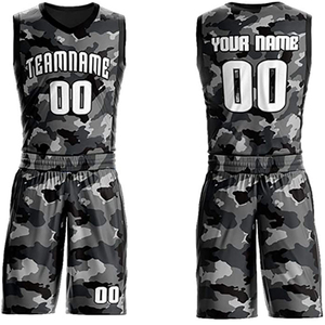 Vêtements de basket-ball personnalisés en gros Maillots de basket-ball américains Uniforme de basket-ball en tissu léger et respirant - Product Image 6