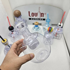 ขวดเชคเกอร์พลาสติก PETG ขนาด 1000 มล. ใหม่ สำหรับใช้ในงานปาร์ตี้ - ไม่สามารถใช้กับเครื่องล้างจานได้ - Product Image 2