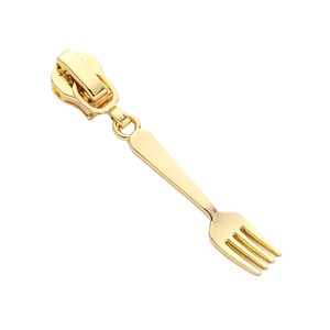 Tirant de fermeture éclair en alliage de zinc avec garniture en strass pour accessoires vestimentaires - Product Image 5