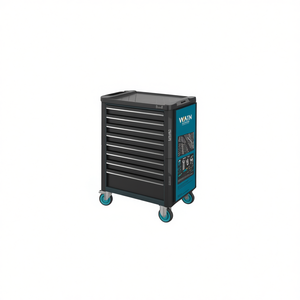 Chariot à outils Hazet Assistant avec 8 tiroirs et assortiment de 264 pièces, ensemble noir - Product Image 2