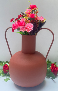 Industrie Tendance Décoration De Mariage En Gros Vase À Fleurs Maison Hôtel Décoration Revêtement En Poudre Fini À La Main Logo Personnalisé - Product Image 4