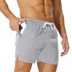 Shorts de sport décontractés pour hommes Single Woven Quick Dry Solid Color Running Fitness Streetwear Shorts For Men Quick Dry Sports Tight - Product Image 3