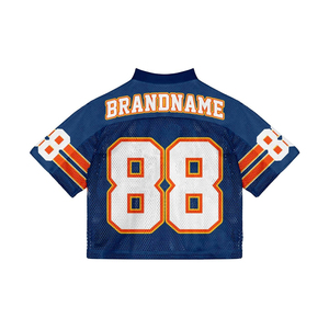 Camiseta deportiva sublimada personalizada OEM, camiseta de fútbol Vintage, camiseta de fútbol de estilo Retro de baloncesto para hombre, ropa de equipo para clubes - Product Image 4