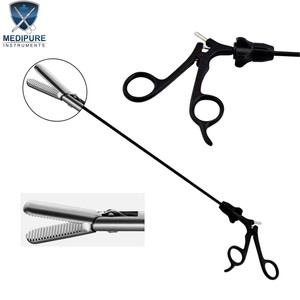 Pinzas de Presión Laparoscópicas Sin Cuchara, Instrumento Quirúrgico de Acero Inoxidable, Aprobado por CE e ISO, MEDIPURE INSTRUMENTS - Product Image 2