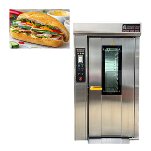 Altuntop Four industriel rotatif à 16 plateaux Moteur 1Hp Chariot à palettes en bois PE à haute durabilité pour les restaurants Manufacturés Kien - Product Image 1