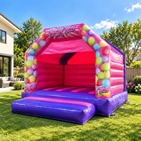 Château gonflable de qualité commerciale pour enfants, grande structure gonflable pour anniversaires et événements