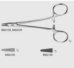 Collier porte-aiguille pince de chirurgie générale pour tenir les aiguilles base essentielle des instruments chirurgicaux - Product Image 5