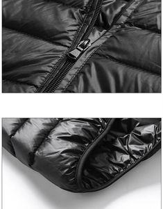 Chaleco acolchado personalizado OEM de diseñador americano para hombre, chaleco acolchado informal ligero con capucha, chaleco acolchado Premium - Product Image 5