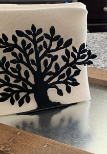 Wholesale Decorative <b>Black</b> Metal Tree Napkin Holder for Home Restaurant Hotel in Low Price - Product Image 5