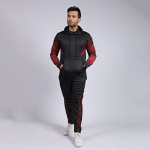 ชุดวอร์มแฟชั่นผู้ชายแบบมีฮู้ด ดีไซน์ล่าสุด ผ้าฝ้าย 100% สำหรับฤดูหนาว ดีไซน์ 2 in 1 ผลิตจากโรงงาน ราคาถูก คุณภาพสูง ชุดออกกำลังกาย - Product Image 1