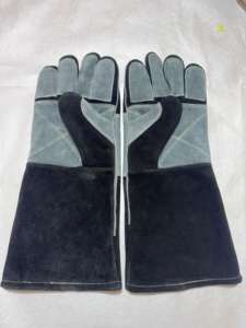 ถุงมือหนังแกะลายหนังวัวและหนังวัวแยกสำหรับงานตัดเย็บถุงมือทำงานหนังทนทาน - Product Image 3