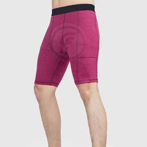High Quality Gym Fitness <b>Compression</b> <b>Shorts</b> Elastic Waist Breathable <b>Compression</b> <b>Shorts</b> Casual Solid Pattern Made in Pakistan - Product Image 4