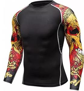 Camiseta de Protección Solar para Hombre, Talla Grande, Transpirable, Moderna, Única, al Mejor Precio, Ligera, Material Suave, Informal - Product Image 6