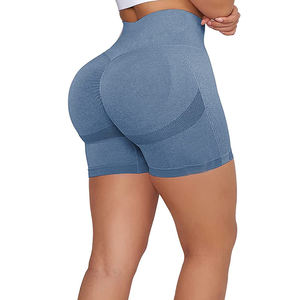 Pantalones cortos ligeros de algodón 100% para mujer Gimnasio Actividad Fitness Color personalizado Impreso Own Your Design Shorts - Product Image 6