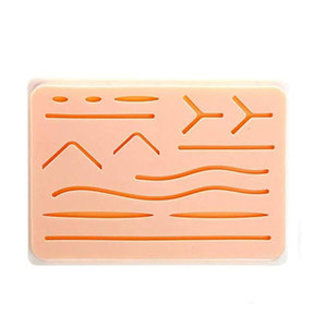 ชุดอุปกรณ์เย็บแผลสำหรับนักเรียนแผ่นซิลิโคนเย็บแผลแบบใช้ซ้ำได้ - Product Image 4