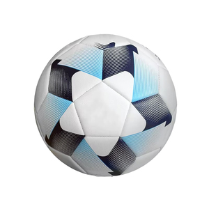 Ballons de football en PU avec logo imprimé, impression de logo personnalisée, sport pakistanais, nouveau ballon de football en cuir PU personnalisé - Product Image 1