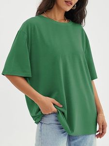 Camisetas de mujer 2025 Color sólido Moda casual Blusas de mujer de manga corta Camisetas de mujer - Product Image 2