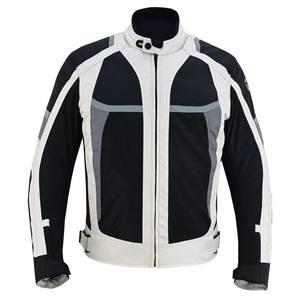 Chaqueta de moto para hombre, abrigo protector de motorista aprobado por CE, armadura extraíble, a prueba de viento, ropa de abrigo de seguridad para carreras de verano - Product Image 6