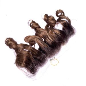 Cheveux vierges de haute qualité, mèches ombrées, couleur rebondissante, avec frontal et mèches pour faire des perruques - Product Image 3
