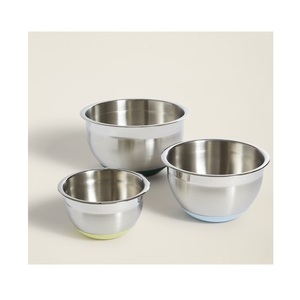 Ensemble de bols légers en acier inoxydable, durables, polyvalents, pour la préparation, le service, le mélange, la cuisson et le stockage, pour les chefs - Product Image 2