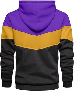 2025 <b>American</b> Fashion Brand Winter <b>Clothing</b> Casual Retro High Street Solid Knitted Hoodie 100% Cotton Oversized Anti-Shrink - Product Image 2