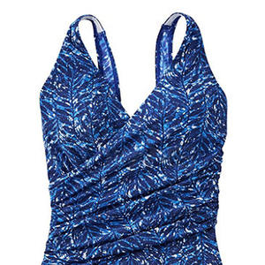 Traje de Baño de Poliéster al por Mayor para Mujer, de 1 Pieza, con Logotipo Frontal, Tallas Grandes, Diseño Personalizado, Precio Económico, Pakistán - Product Image 2