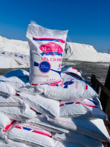 Sal Marina Refinada Iodada Fina de Primera Calidad Merveillesel, 25 kg, 100 % Natural, Grado Alimenticio, Certificación ISO HACCP, Empacada en Bolsa a Granel - Product Image 6