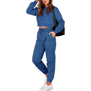 Wholesale Rates Custom Sublimation Polyester Tracksuits Plus Size Women Tracksuit Set Winter Wear Jogging Women Tracksuit Set - Product Image 1