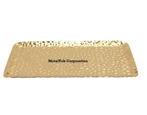 Plateau de service rectangulaire en acier inoxydable de haute qualité finition miroir poli Idéal pour la décoration de la salle à manger ou une utilisation polyvalente - Product Image 5