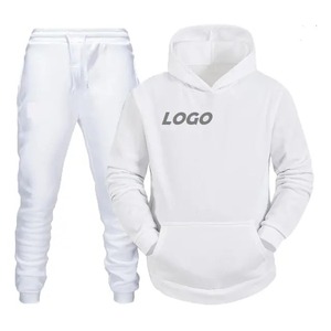 Survêtements vierges de meilleure qualité pas cher avec logo personnalisé pour hommes pull en coton polaire à manches longues vêtements de sport d'hiver dernier modèle costume - Product Image 6