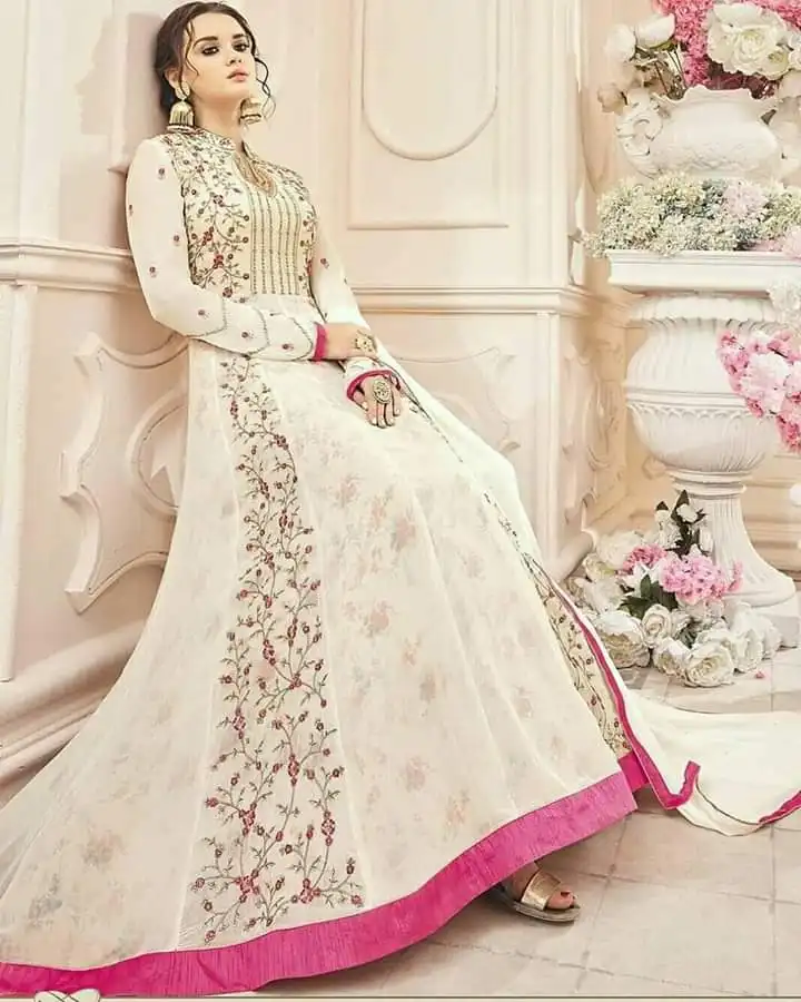 Fashion Designer Indian Pakistani Lawn Linen Cotton Georgette 3 Piece Suits Available on Wholesale Price.
