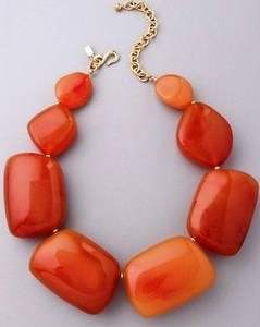 Haute qualité fabricant indien collier en résine époxy meilleure vente bijoux à la mode bon prix idée cadeau - Product Image 4