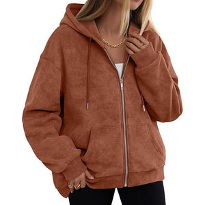 Sudaderas con capucha y cremallera lavadas con ácido para hombre, ropa de calle de algodón Premium, diseño personalizado, sudaderas con capucha y cremallera, compra a granel - Product Image 1