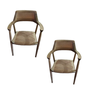 Vente en gros de meubles de salle à manger pour hôtel chaise de salle à manger en bois et rotin meubles commerciaux de haute qualité directement d'usine - Product Image 6