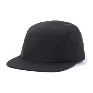 Gorra de Béisbol de Nailon de Secado Rápido de 5 Paneles, Gorra Ligera para Correr con Visera Plana y Cierre a Presión, Estilo Liso - Product Image 4