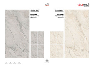Carreaux en porcelaine artistiques 600x1200mm, motif calcaire unique, style moderne, revêtement de sol résidentiel élégant - Product Image 5