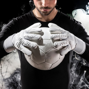 Gants de gardien de but King Wears, vêtements de sport haute performance, latex allemand, PU antidérapant, fermeture à boucle et crochet, haute qualité, football - Product Image 5