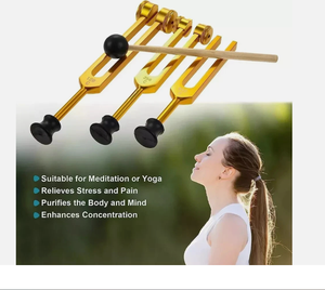 Juego de Diapasones de 432 Hz y 528 Hz para Terapia de Sanación - Diapasones con Peso - Product Image 5