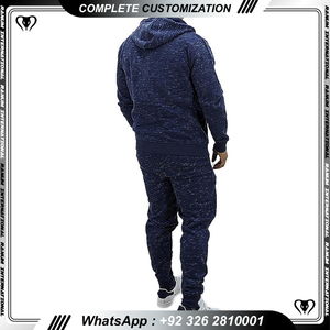 Ensemble de course pour homme avec logo personnalisé, nouveau design, respirant, imprimé par sublimation, veste et pantalon à fermeture éclair pour l'hiver, adultes - Product Image 2