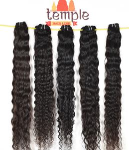 Paquete crudo vietnamita que teje la cutícula alineada Cabello Remy sin procesar Cabello indio negro natural con estilo de rizo ondulado para mujeres - Product Image 4