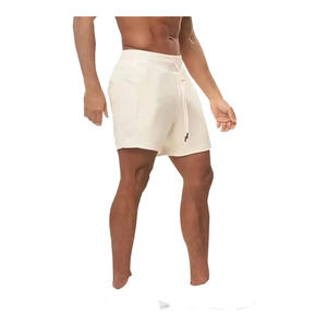 Pantalones Cortos Deportivos de Felpa de Algodón Suave para Hombre, Estilo Informal de Calle, Cintura Media, para Entrenamiento de Gimnasio de Verano, Ecológicos - Product Image 4