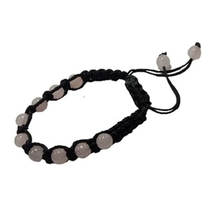 Crystal <b>bracelet</b> Rose quartz Thread Round <b>Beads</b> <b>Bracelet</b> 8mm Stone Gemstone Fashion <b>Men</b> and Women Gift Energy - Product Image 3