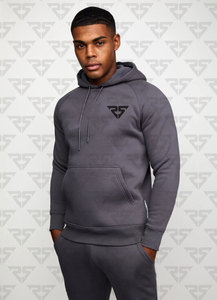 Conjunto de chándales Diseñador Hoody Jogging Bottoms Jersey gris chándales sudaderas con capucha y Conjunto de 2 piezas con bordado personalizado OME - Product Image 5