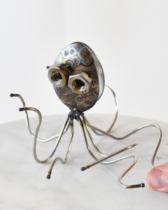 Centro de mesa de escultura decorativa de diseño de avestruz de lujo para el hogar Interior Oficina Regalo DE BODA Exhibición artística - Product Image 2